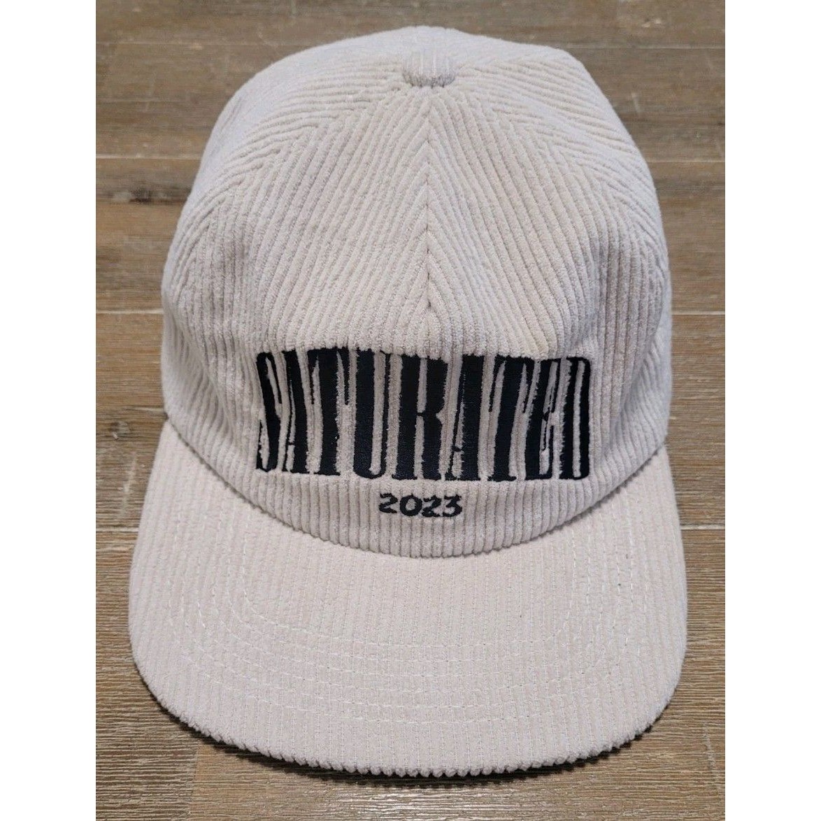 Saturated 2023 Beige Corduroy Snapback Hat Cap Church Of Eleven22 Joby Martin